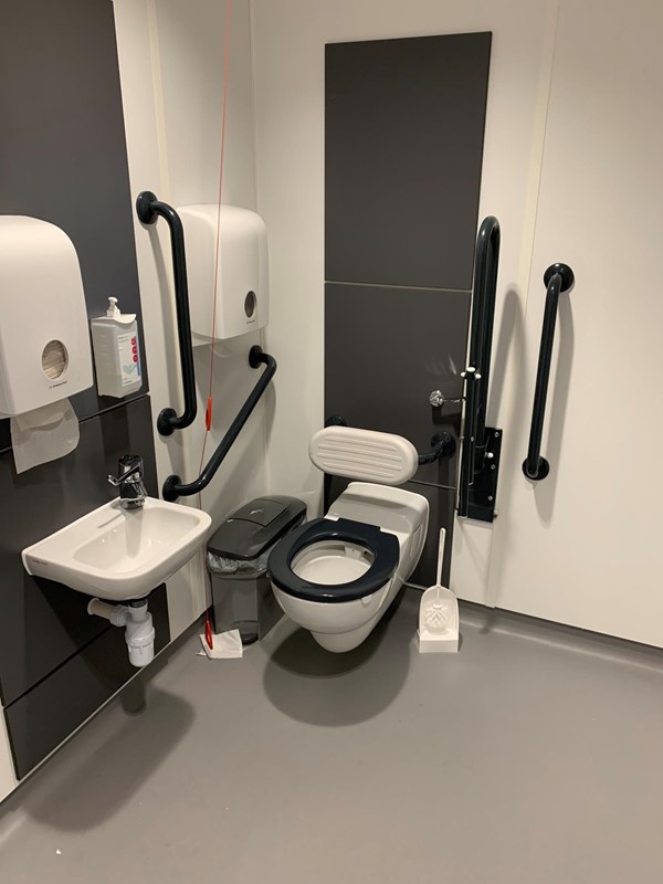 Picture of the accessible toilet