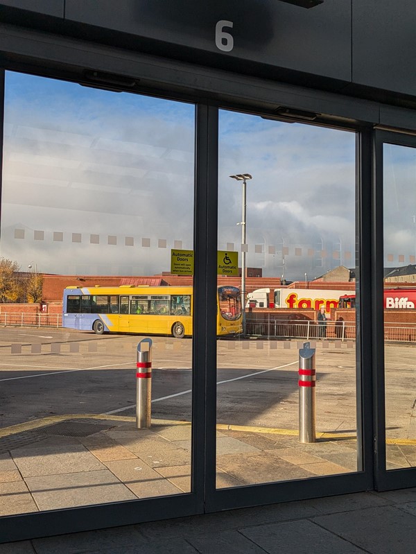 Image of automatic doors at the station