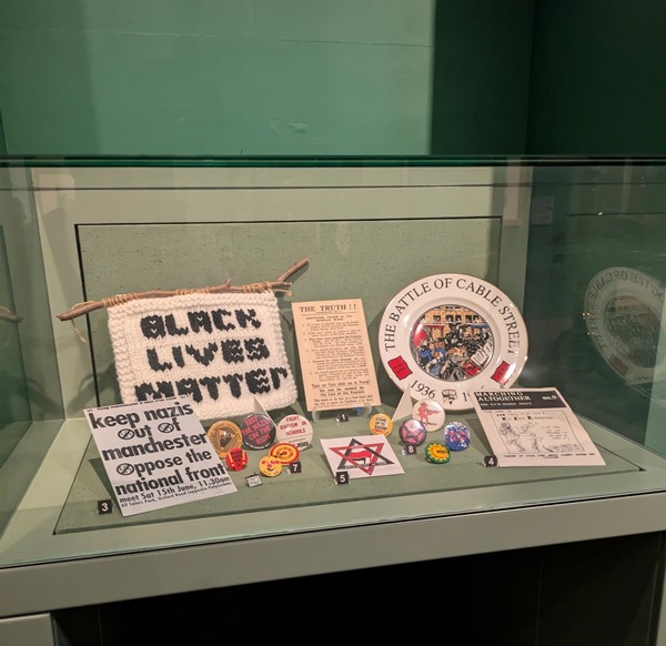 Image of black lives matter exhibit