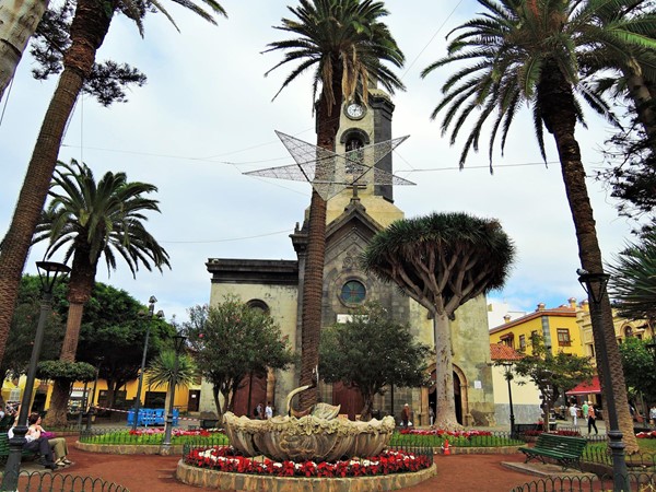 View of church from the square