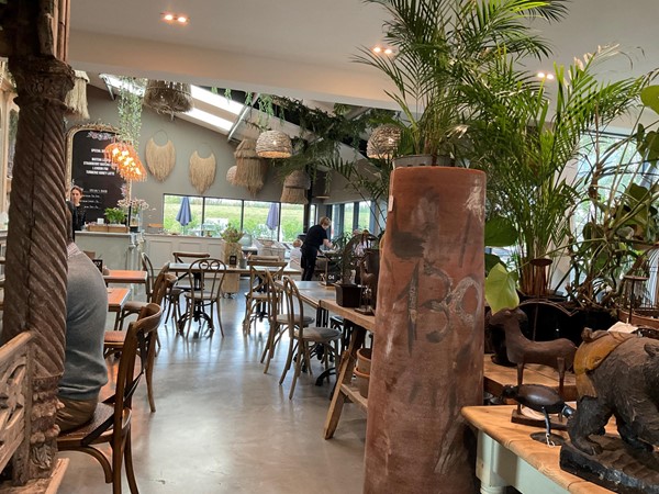 Image of tables and chairs in a room