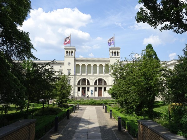 The exterior of the museum