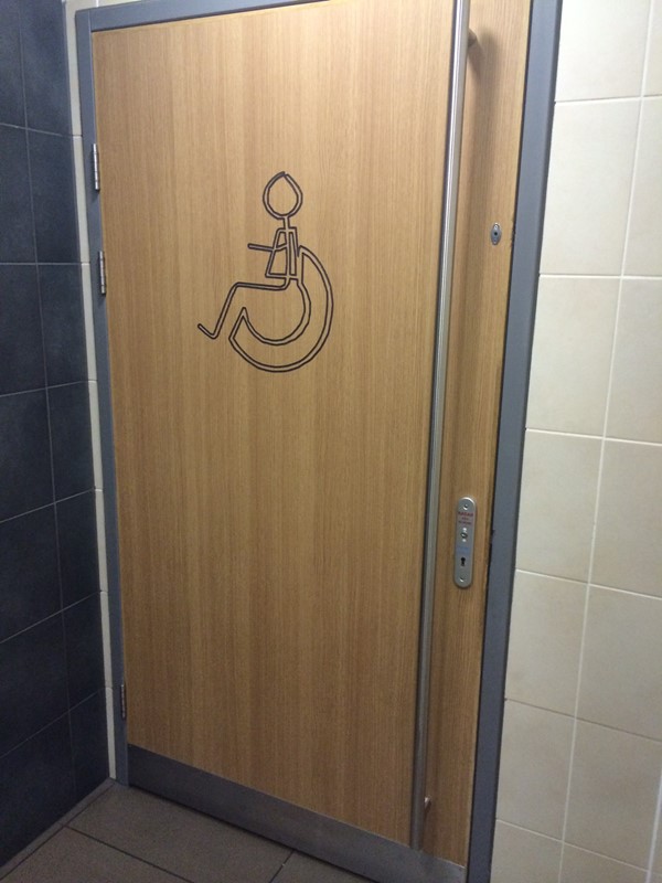 Picture of toilets at McDonald's Corstorphine Edinburgh