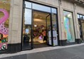 Image of automatic doors at entrance to Lush Store