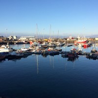 Photo of Mallaig harbour.