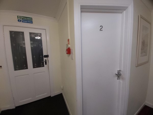 Image of door to guest room