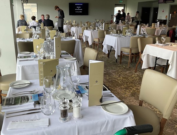 Image of a room with tables and chairs