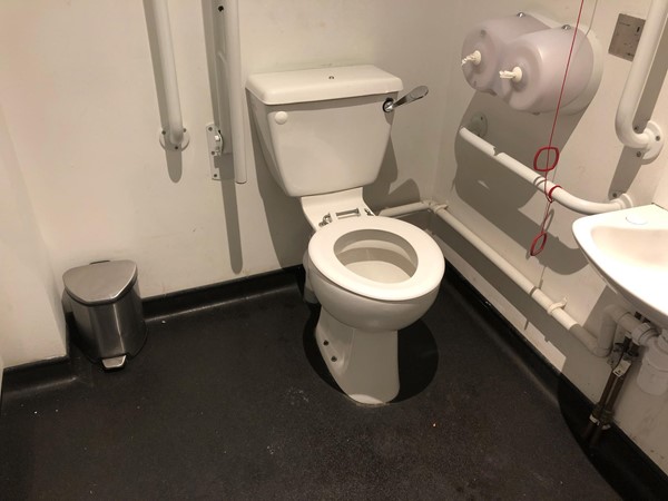 Accessible toilet.