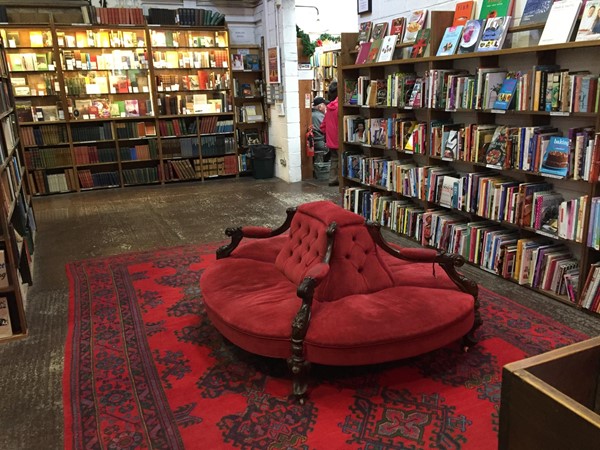 Some very comfy seating in the shop