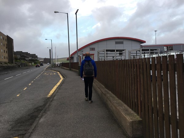 Terminal at Lerwick.