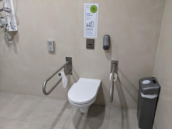 Picture of the accessible toilet