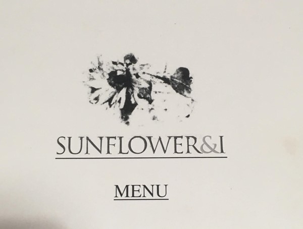 Sunflower&I menu