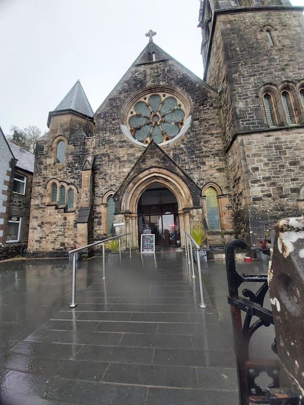 Image of a stone building with a window