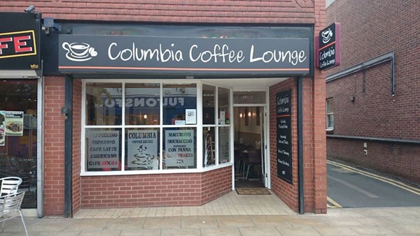 Picture of Columbia Cafe Scunthorpe - Front of the Cafe