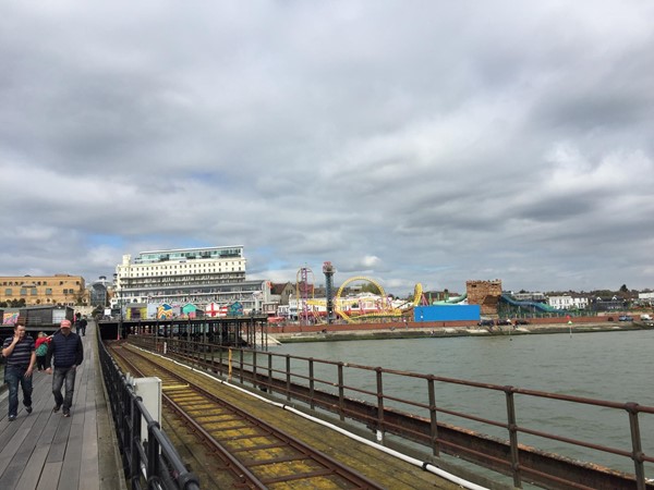 View showing train track and Adventure Park