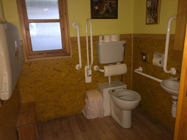 Image of the accessible toilet.