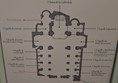 Cathedral floor plan, showing the different side chapels