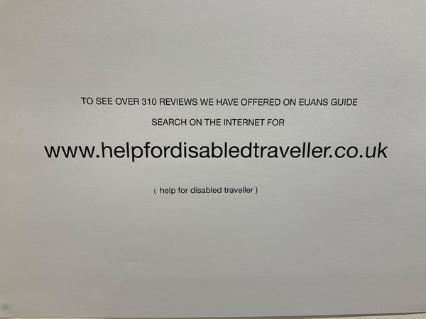 Disabled Traveller website address