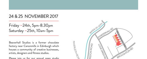 Beaverhall Open Studios 24th Nov eve & 25th Nov all day 2017 article image