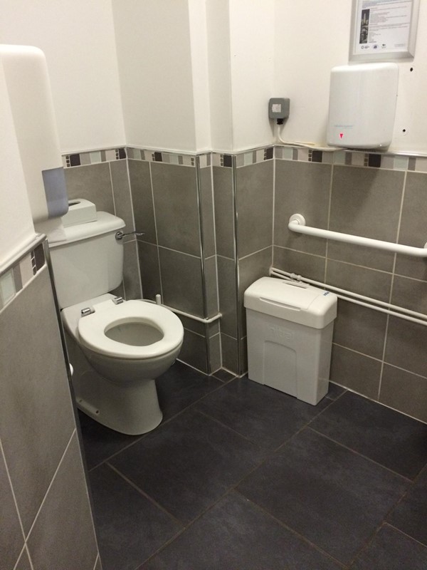 Accessible toilet.