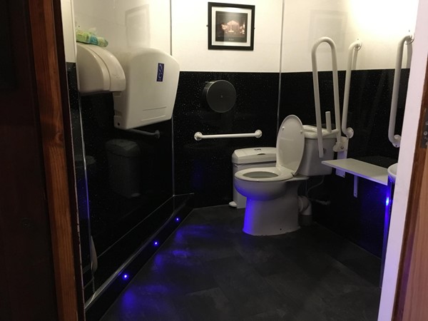 Modern accessible loo