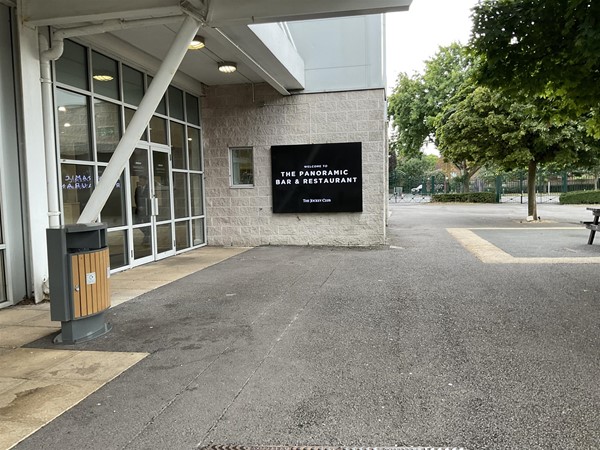 sign on the side of a building