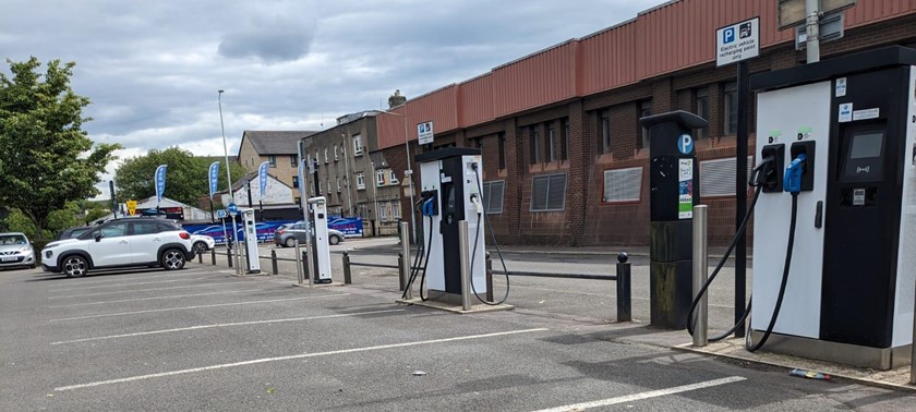 Maxwell Street Car Park and EV Charging