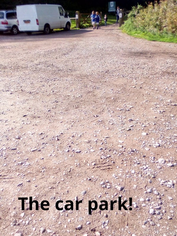 The car park