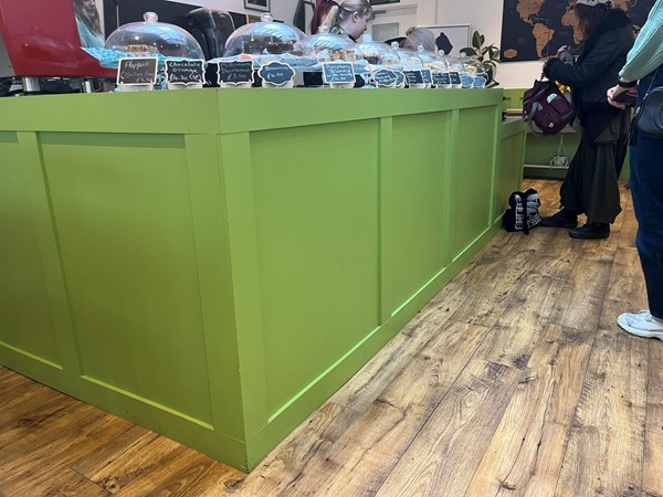 Image of a green counter