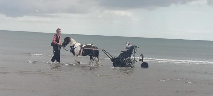 Pony Access at West Sands Beach