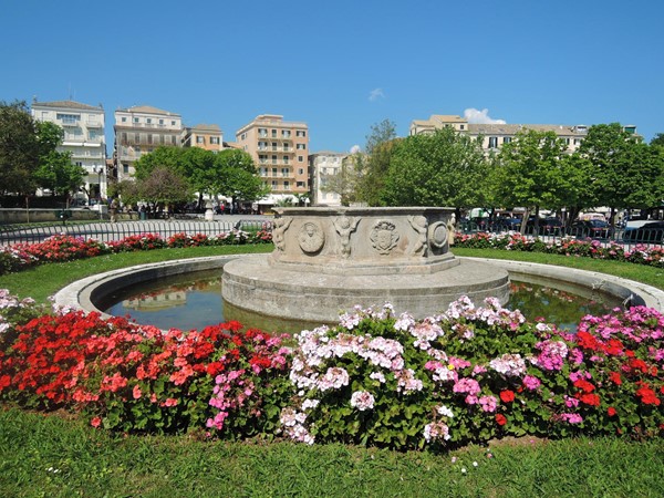 Spianada Square with views towards the Old Town