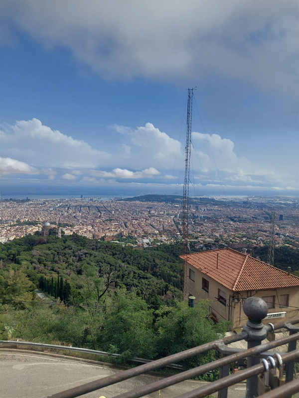 Image of a view over a city