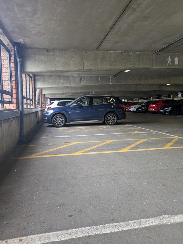 Image of 2 accessible parking spaces