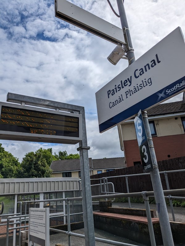 Image of Paisley Canal Railway Station