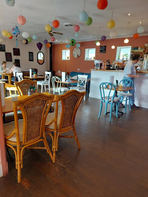 Image of a tables and chairs in a room