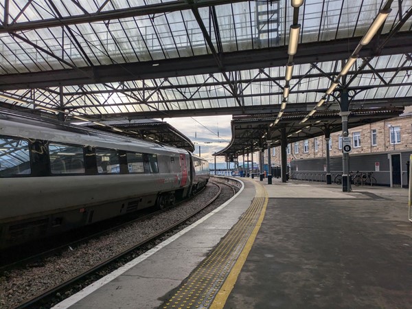 Image of train at the platform