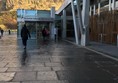 Entrance to the Scottish Parliament