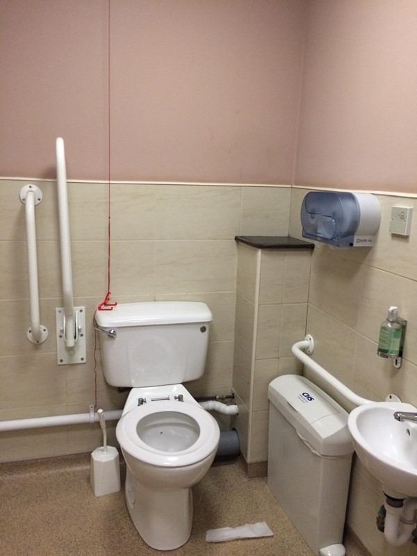 Accessible toilet.