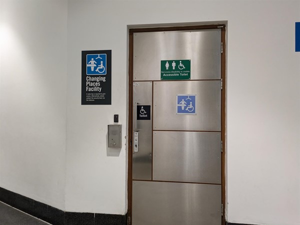 Image of door to Changing Places toilet