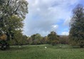 Image of the grass fields outside the venue.