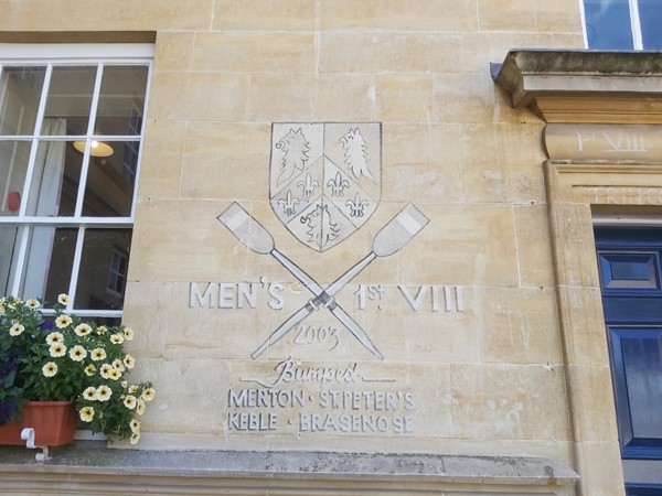 Rowing club sign