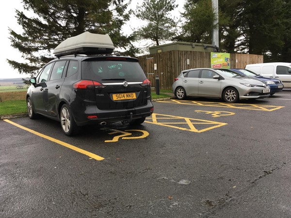 Accessible parking bays