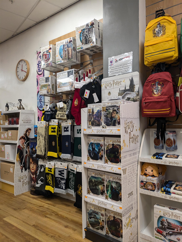 Image of Harry Potter merch