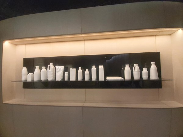 Picture of the Milk Exhibition at the Wellcome Collection