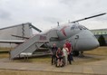 3 generations enjoying the museum