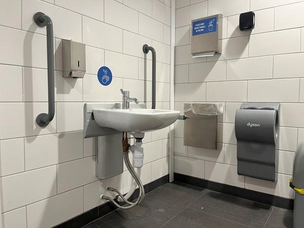 Another image of the Changing Places Toilet.