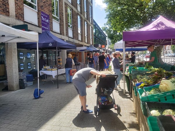 Picture of a market