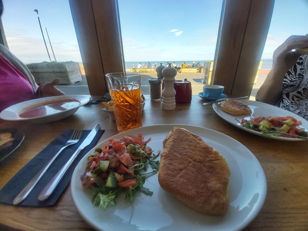 Image of a plate of food on a table