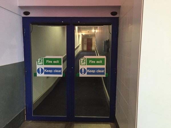 Picture of the Odeon Hatfield - The ramp at the Odeon Cinema at the Galleria in Hatfield