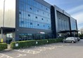 Large car park, with over a dozen disabled bays